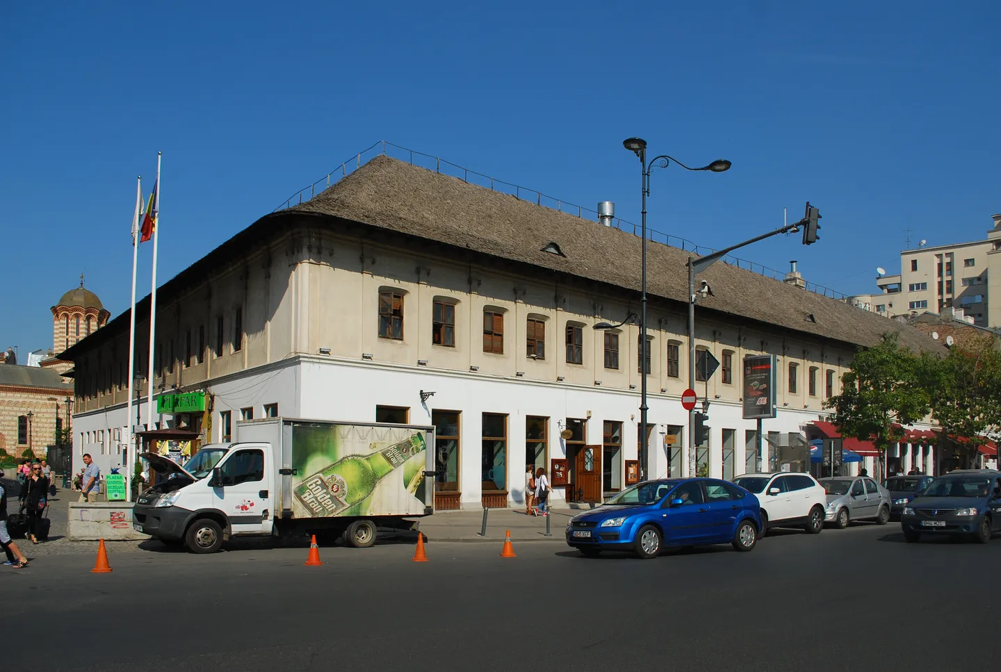 Exteriorul Hanului lui Manuc, București, 2014