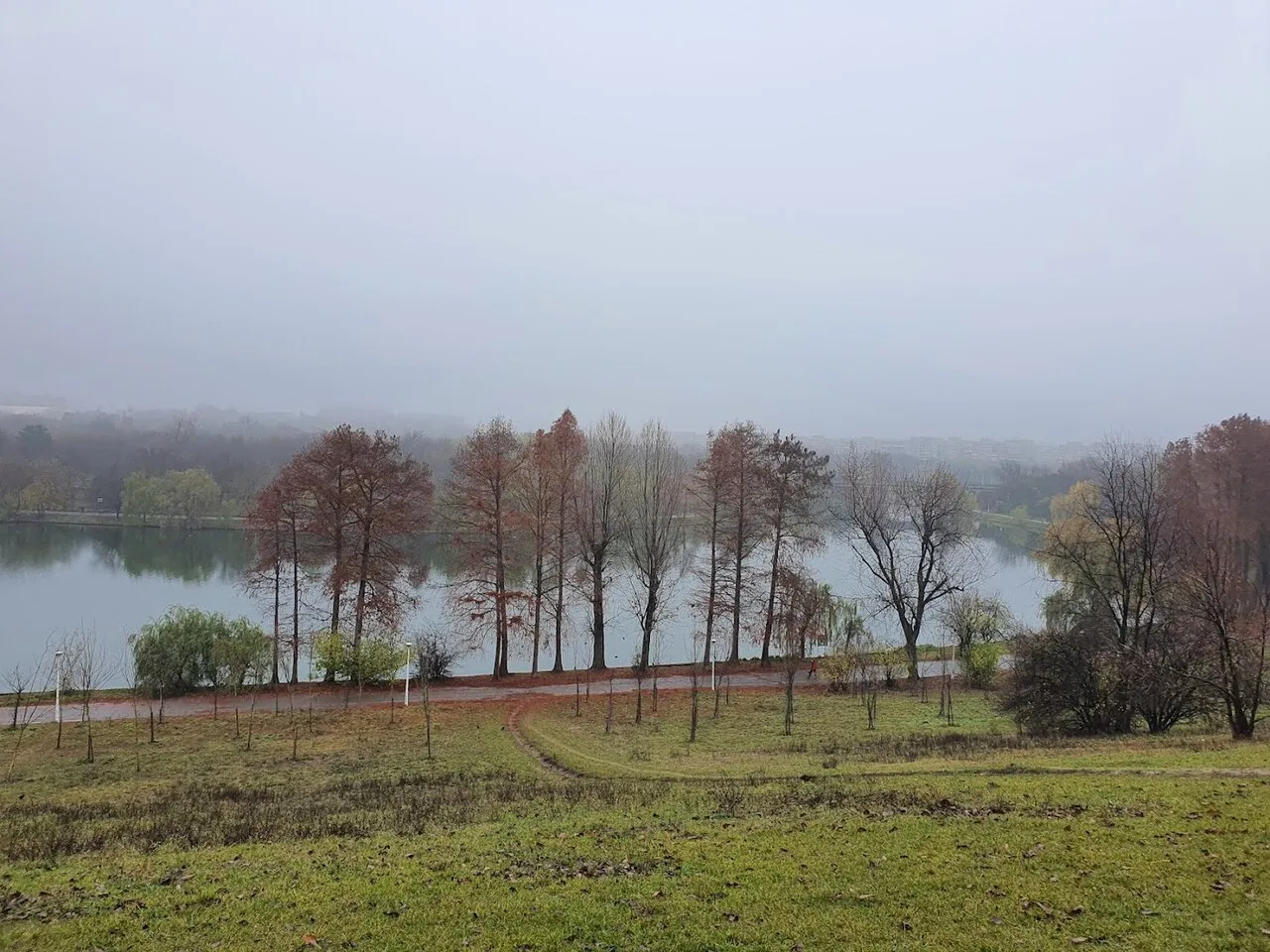 Lacul din Parcul Tineretului